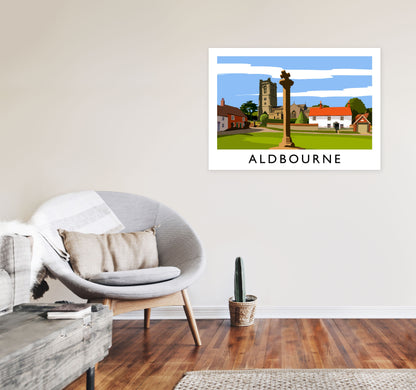Aldbourne by Richard O'Neill A1 Black Frame