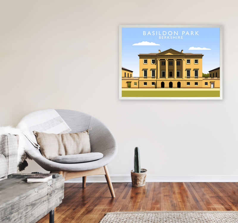 Basildon Park by Richard O'Neill A1 Oak Frame