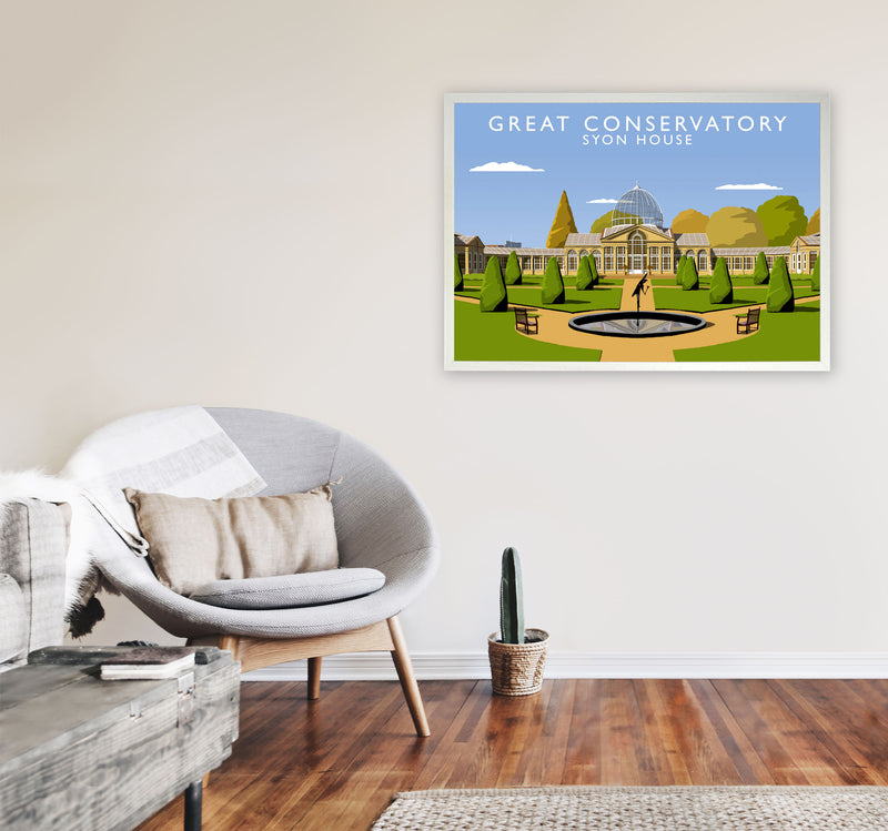 Great Conservatory Syon House by Richard O'Neill A1 Oak Frame