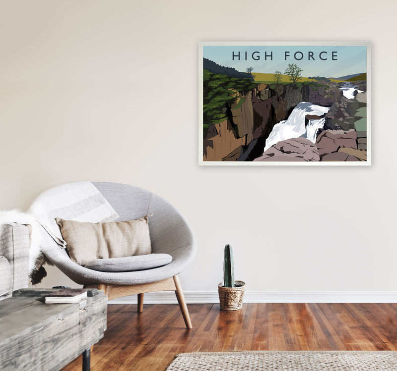 High Force 2 by Richard O'Neill A1 Oak Frame