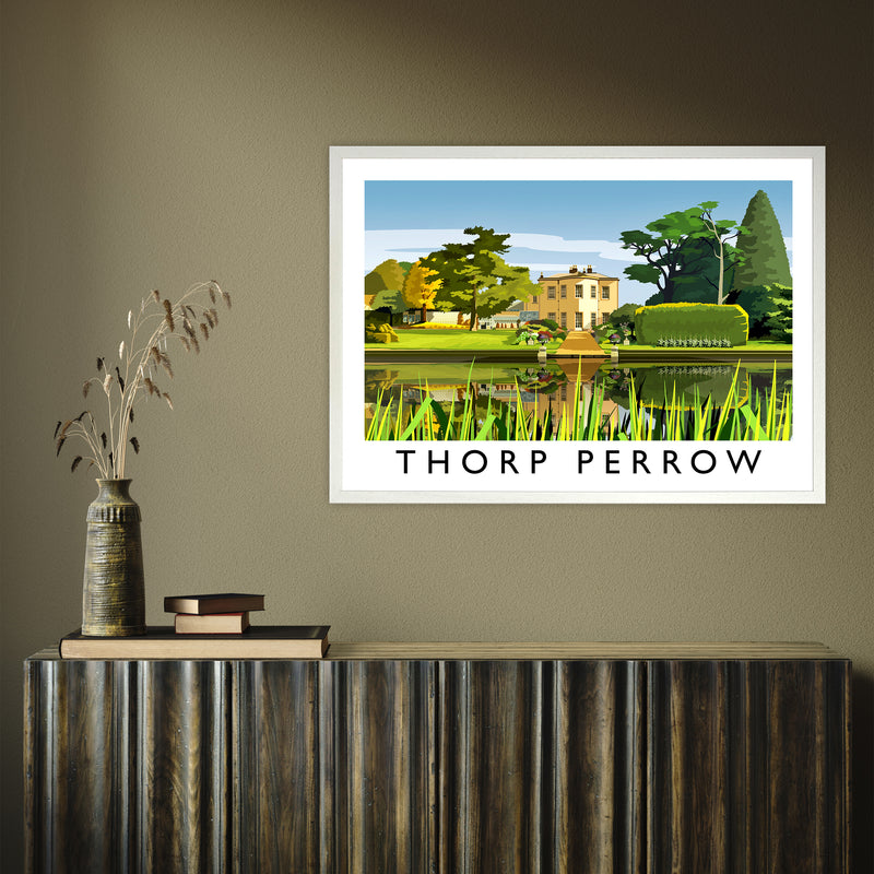 Thorp Perrow by Richard O'Neill A1 White Frame