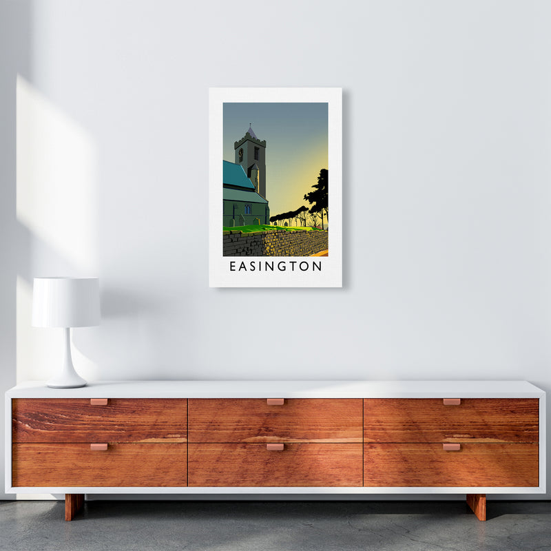 Easington Portrait Art Print by Richard O'Neill A2 Canvas