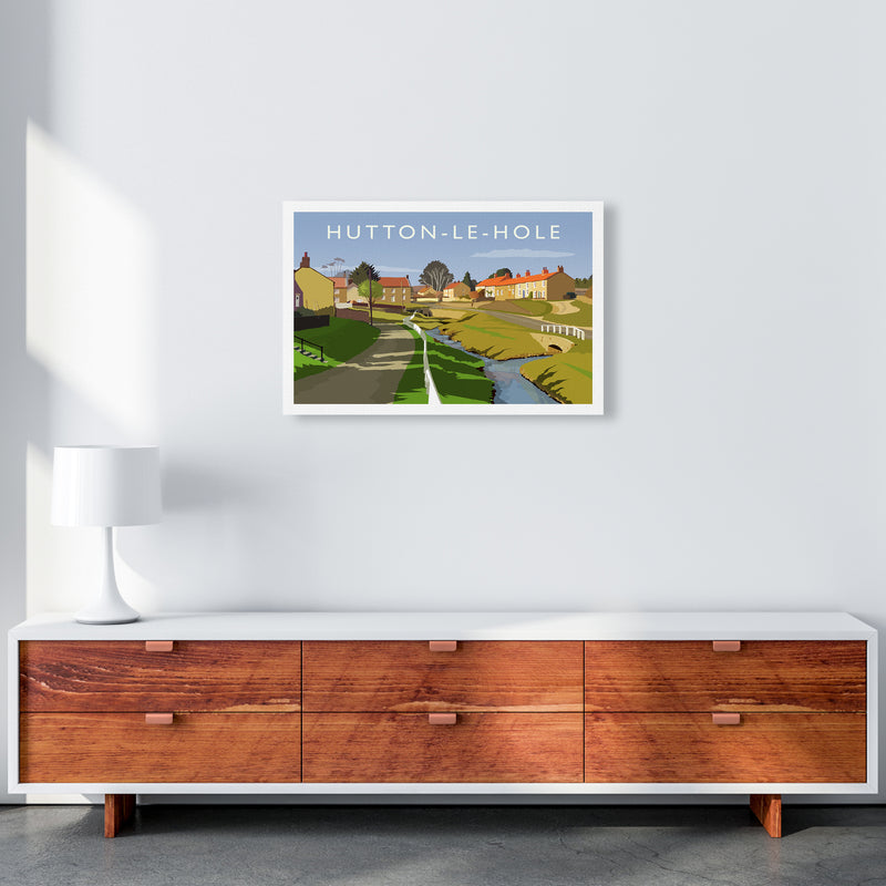 Hutton-Le-Hole Art Print by Richard O'Neill A2 Canvas