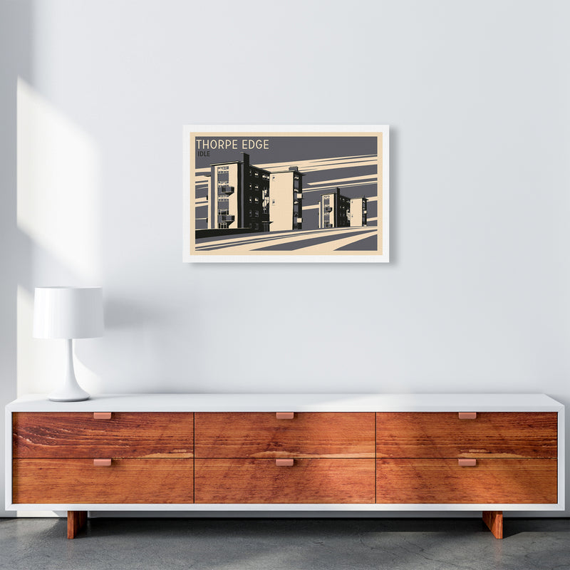 Thorpe Edge, Idle Travel Art Print by Richard O'Neill A2 Canvas