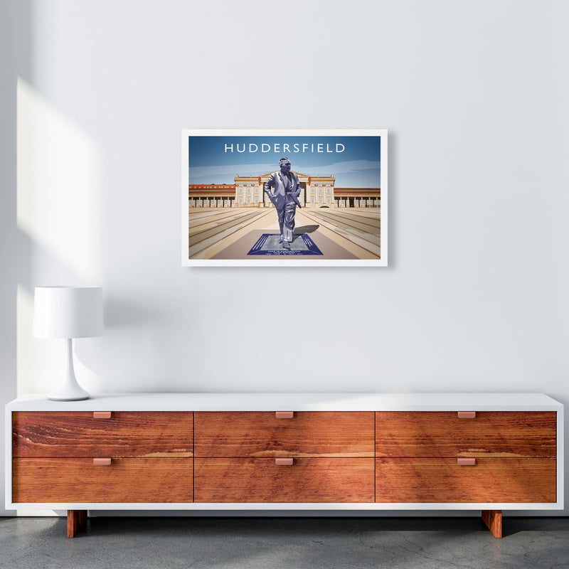 Huddersfield Travel Art Print by Richard O'Neill A2 Canvas