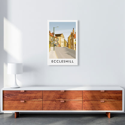 Eccleshill portrait Travel Art Print by Richard O'Neill A2 Canvas