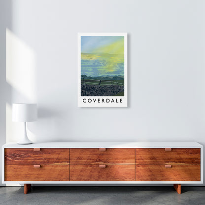 Coverdale Portrait Travel Art Print by Richard O'Neill A2 Canvas