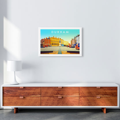 Durham 2 Travel Art Print by Richard O'Neill A2 Canvas
