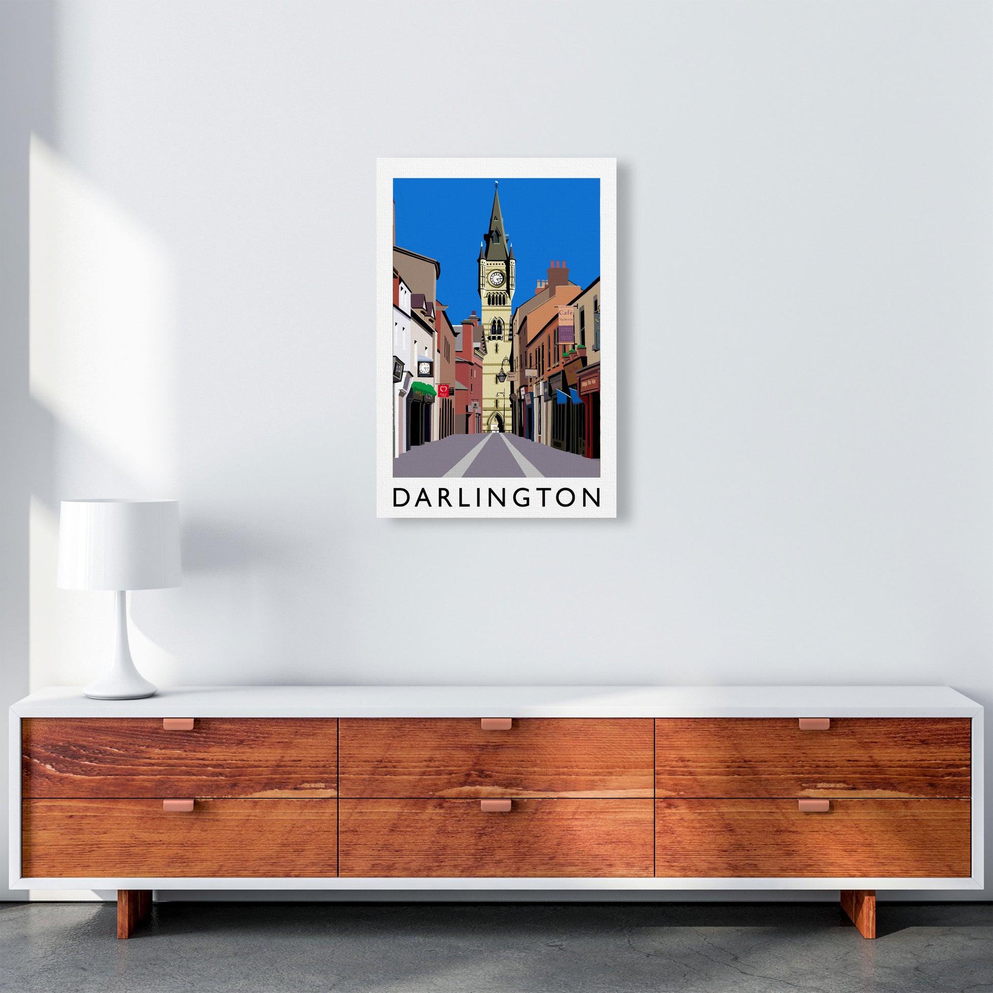 Darlington Art Print by Richard O'Neill A2 Canvas