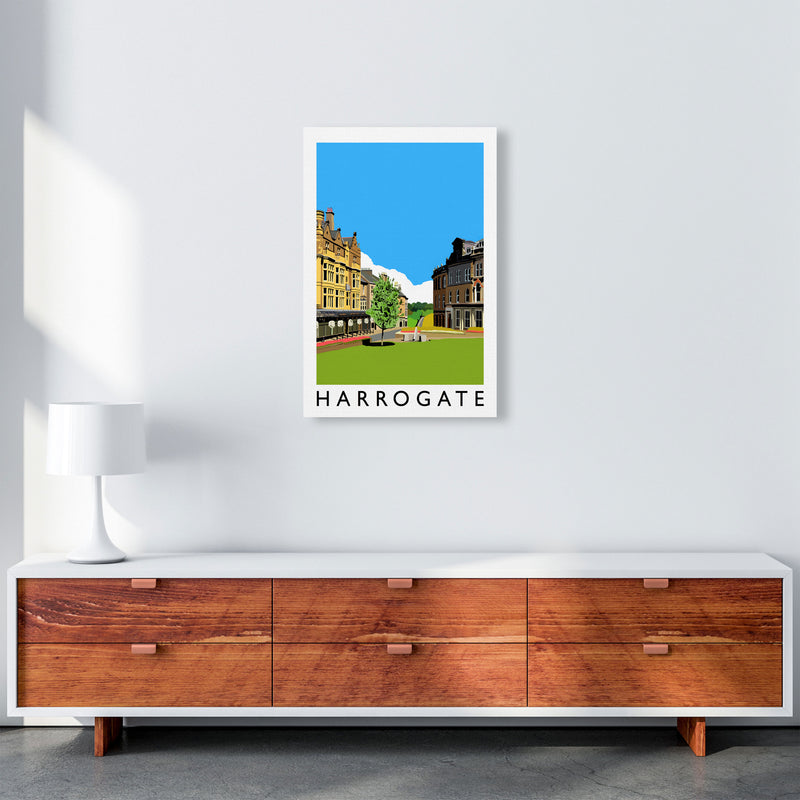 Harrogate Framed Digital Art Print by Richard O'Neill A2 Canvas