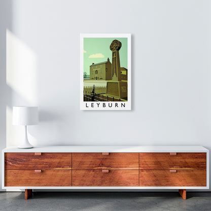 Leyburn Framed Digital Art Print by Richard O'Neill A2 Canvas