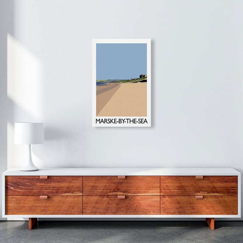 Marske-By-the-Sea Art Print by Richard O'Neill A2 Canvas