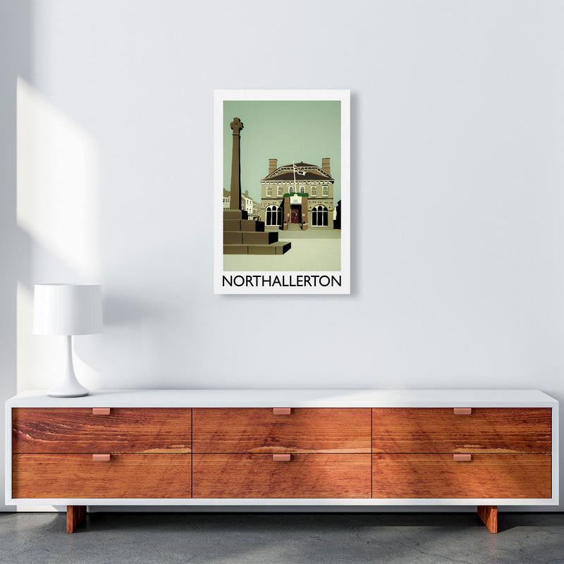 Northallerton Art Print by Richard O'Neill A2 Canvas