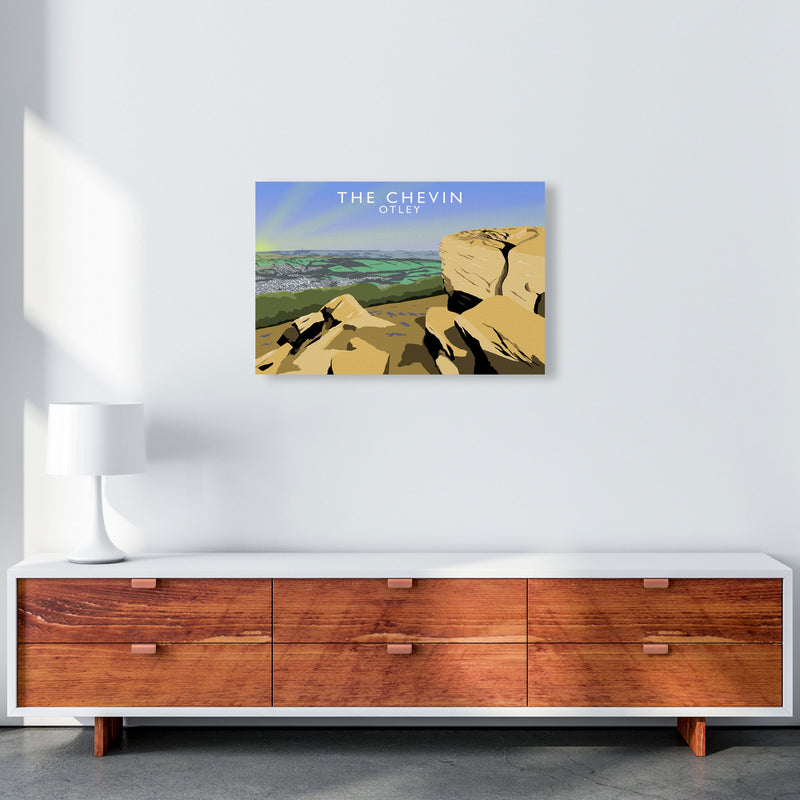 The Chevin Otley Art Print by Richard O'Neill A2 Canvas