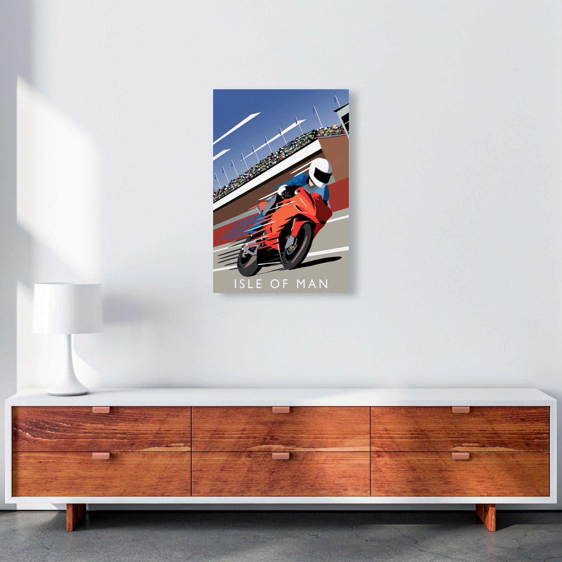 Isle Of Man by Richard O'Neill A2 Canvas