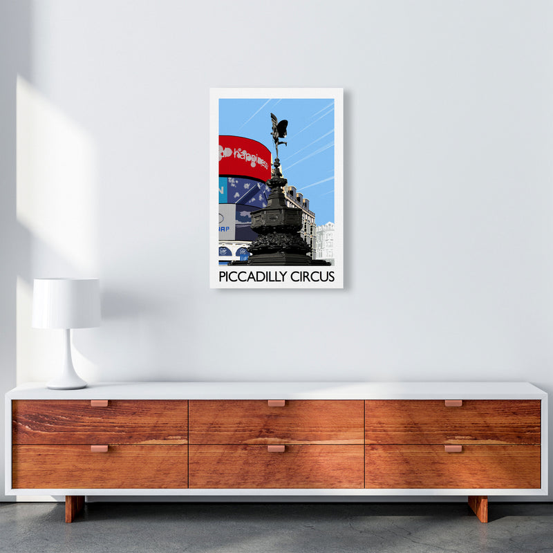 Piccadilly Circus London Art Print by Richard O'Neill A2 Canvas