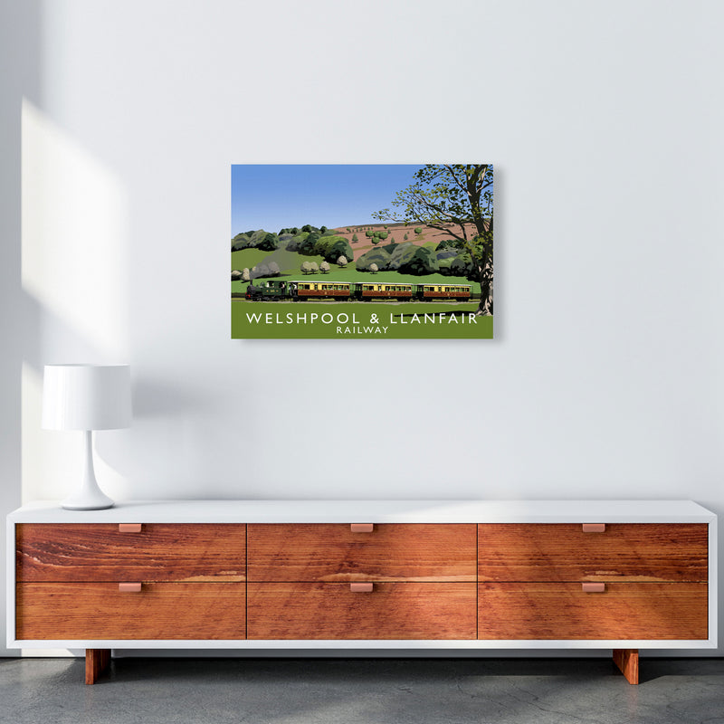 Welshpool & Llanfair by Richard O'Neill A2 Canvas