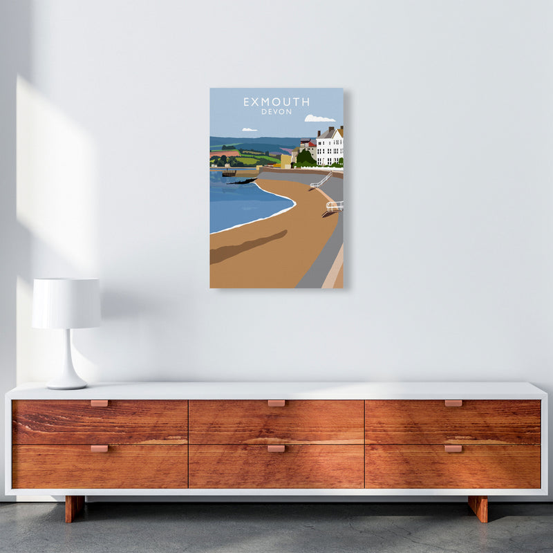 Exmouth Devon Art Print by Richard O'Neill A2 Canvas