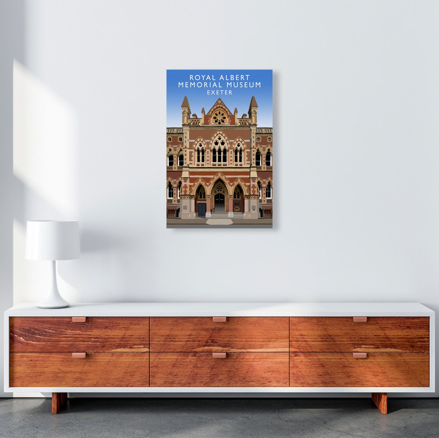 Albert Memorial Museum by Richard O'Neill A2 Canvas