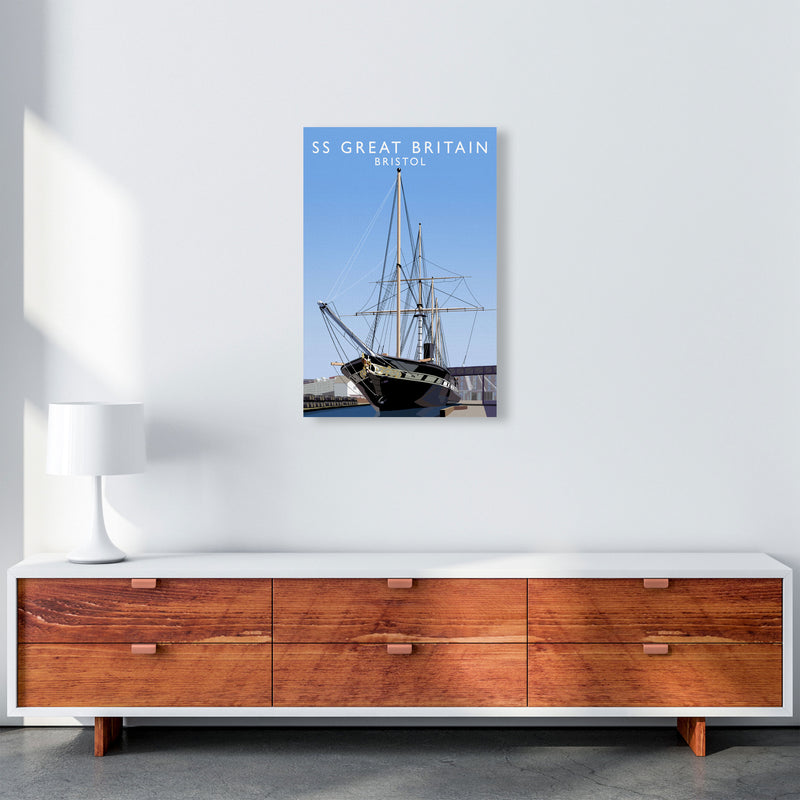 SS Great Britain Bristol Art Print by Richard O'Neill A2 Canvas