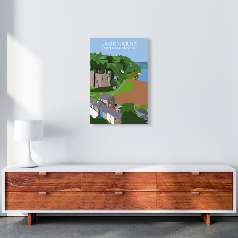 Laugharne by Richard O'Neill A2 Canvas