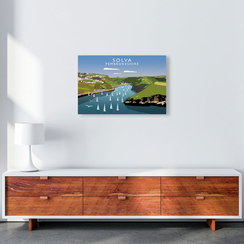 Solva by Richard O'Neill A2 Canvas
