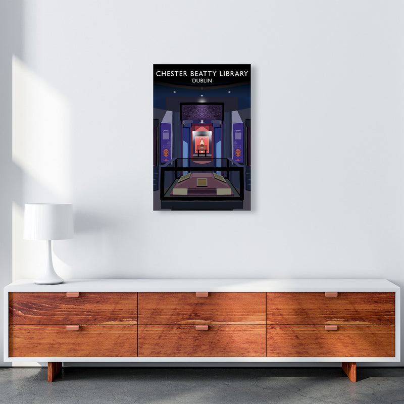 Chester Beatty Library by Richard O'Neill A2 Canvas