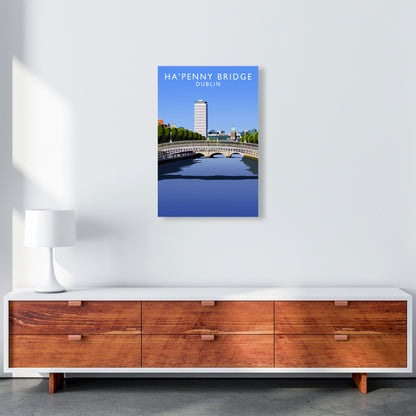 Ha'Penny Bridge by Richard O'Neill A2 Canvas