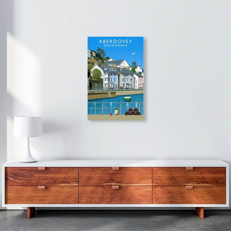 Aberdovey Snowdonia Art Print by Richard O'Neill A2 Canvas