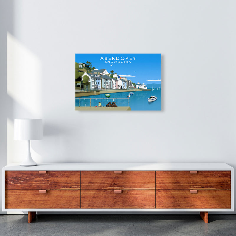 Aberdovey Snowdonia Framed Digital Art Print by Richard O'Neill A2 Canvas