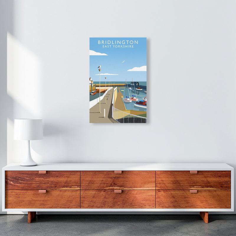 Bridlington East Yorkshire Framed Digital Art Print by Richard O'Neill A2 Canvas