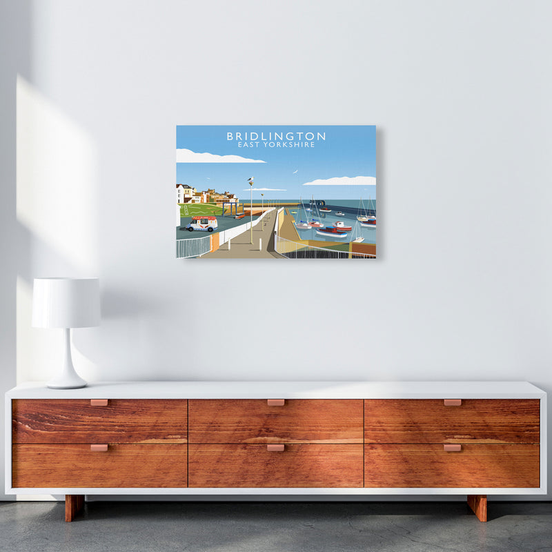 Bridlington East Yorkshire Art Print by Richard O'Neill A2 Canvas