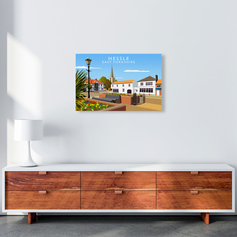 Hessle East Yorkshire Framed Digital Art Print by Richard O'Neill A2 Canvas
