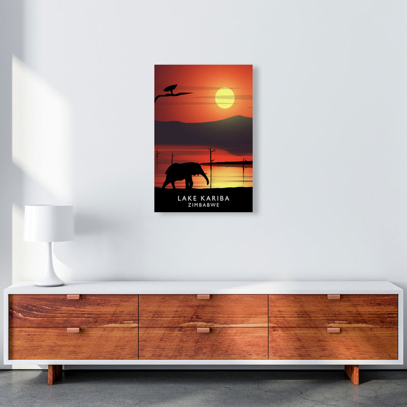 Lake Kariba (Portrait) by Richard O'Neill A2 Canvas