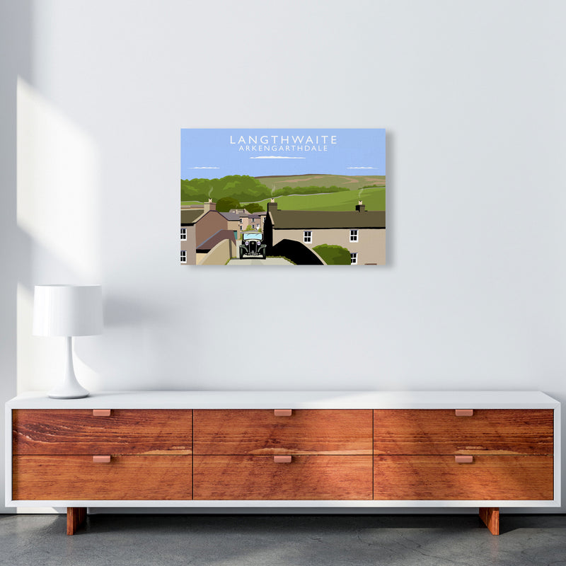 Langthwaite (Landscape) by Richard O'Neill Richard O'Neill Yorkshire Art Print A2 Canvas