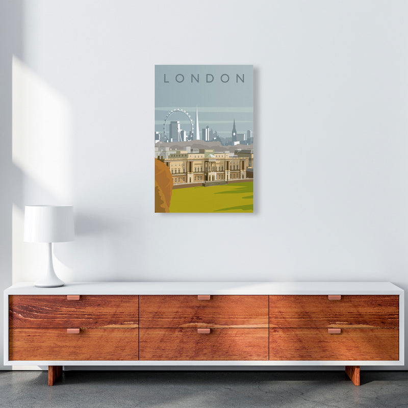 London (Portrait) by Richard O'Neill A2 Canvas