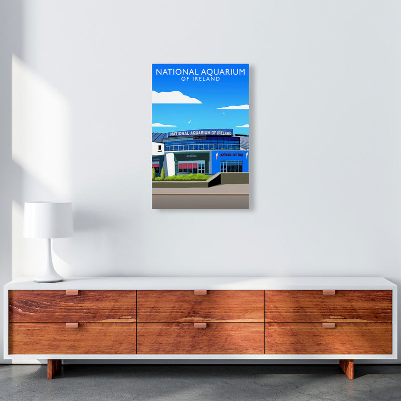 National Aquarium Ireland (Portrait) by Richard O'Neill A2 Canvas