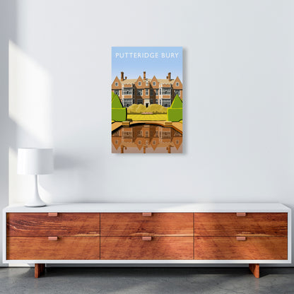 Putteridge Bury (Portrait) by Richard O'Neill A2 Canvas