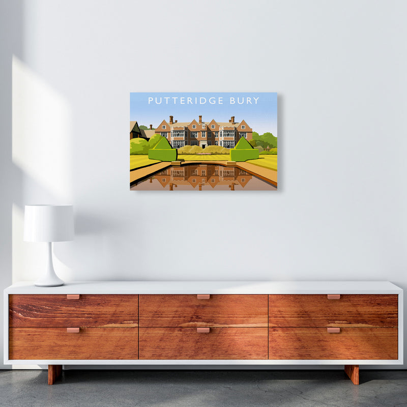 Putteridge Bury (Landscape) by Richard O'Neill A2 Canvas