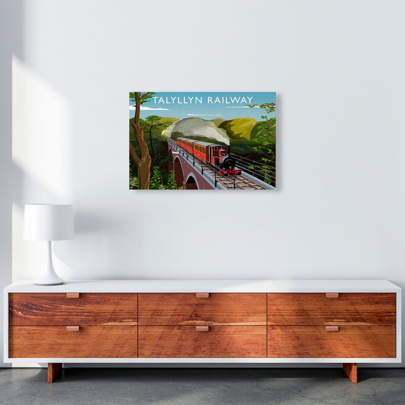 Talyllyn Railway Art Print by Richard O'Neill A2 Canvas