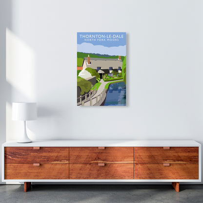 Thornton-Le-Dale (Portrait) by Richard O'Neill Yorkshire Art Print A2 Canvas