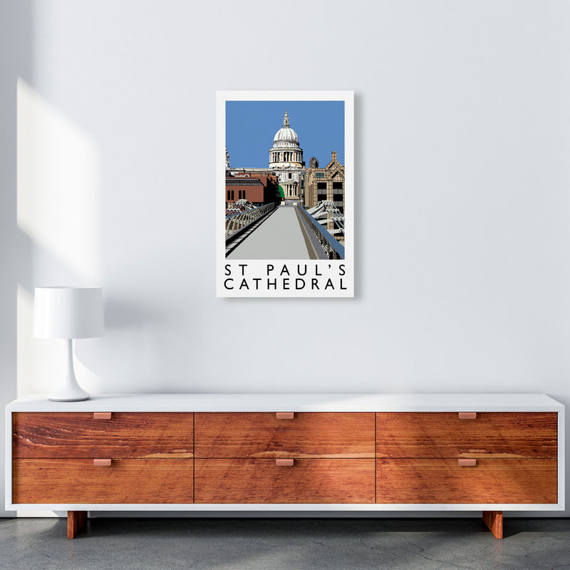 St Pauls Cathedral by Richard O'Neill A2 Canvas