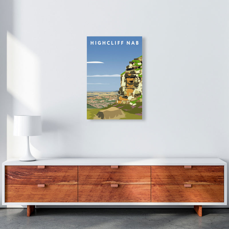 Highcliff Nab Portrait by Richard O'Neill A2 Canvas