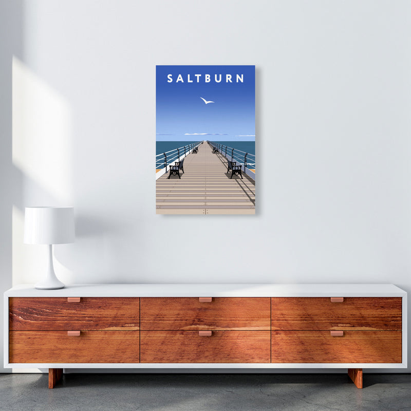 Saltburn Portrait by Richard O'Neill A2 Canvas
