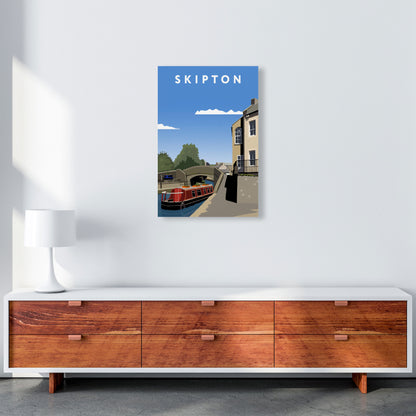 Skipton2 Portrait by Richard O'Neill A2 Canvas