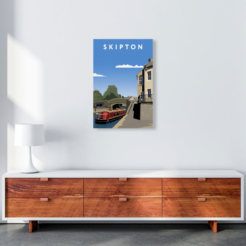 Skipton2 Portrait by Richard O'Neill A2 Canvas