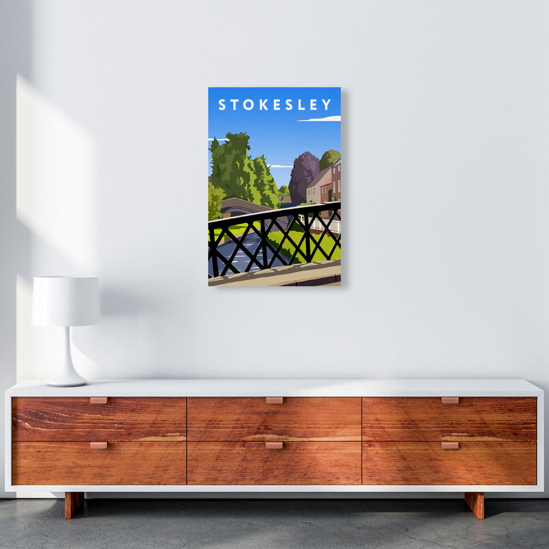 Stokesley3 Portrait by Richard O'Neill A2 Canvas