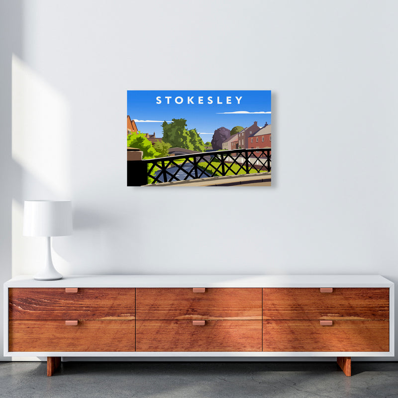 Stokesley3 by Richard O'Neill A2 Canvas