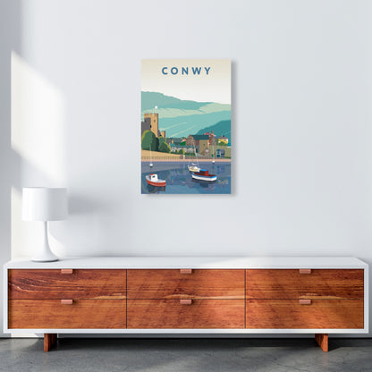 Conwy Art Print by Richard O'Neill A2 Canvas