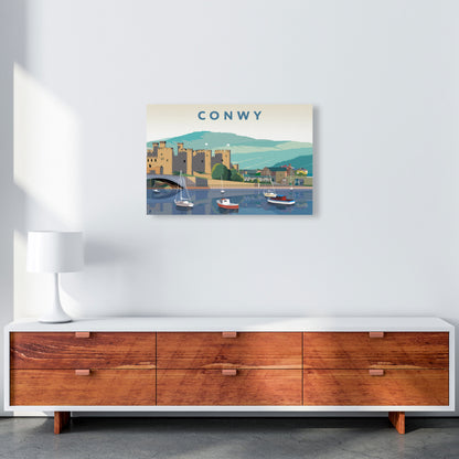 Conwy Art Print by Richard O'Neill A2 Canvas